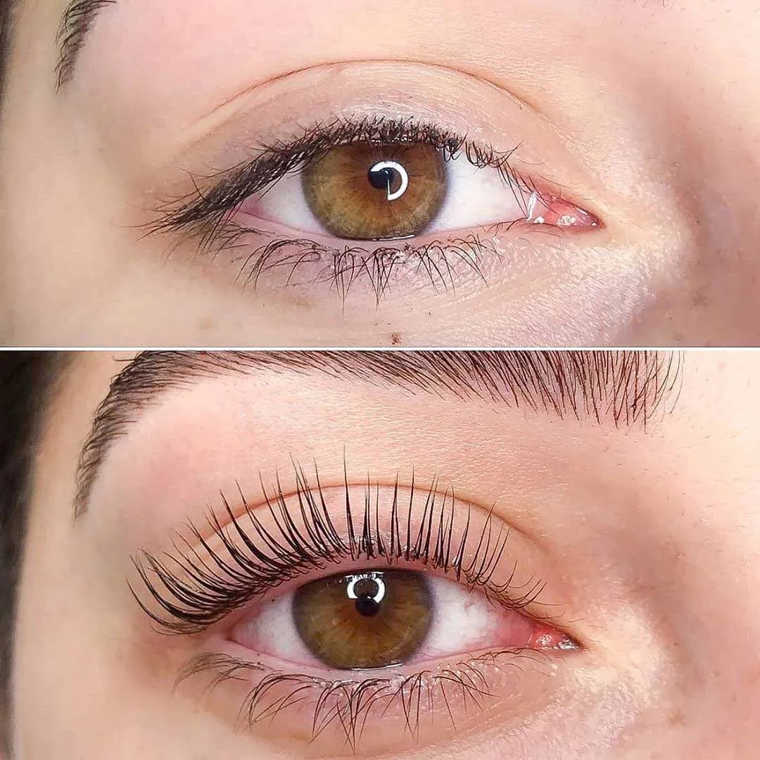 Keratin lash lift