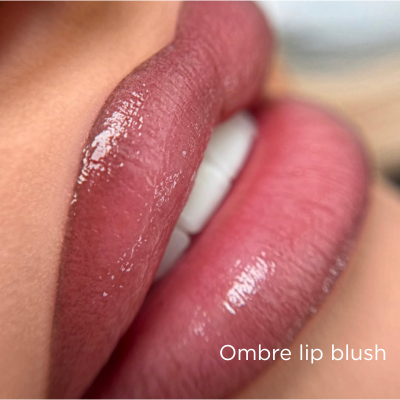 best lip blush cosmetic tattoo result at Maison Montclair