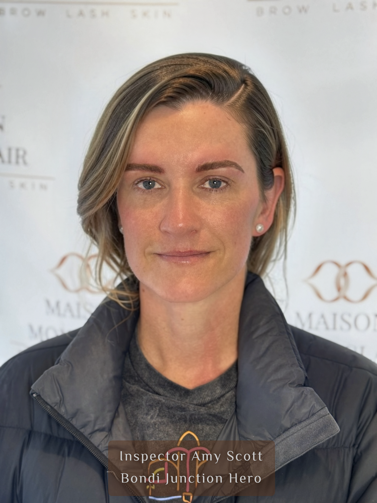 inspector Amy Scott at Maison Montclair for nano brows