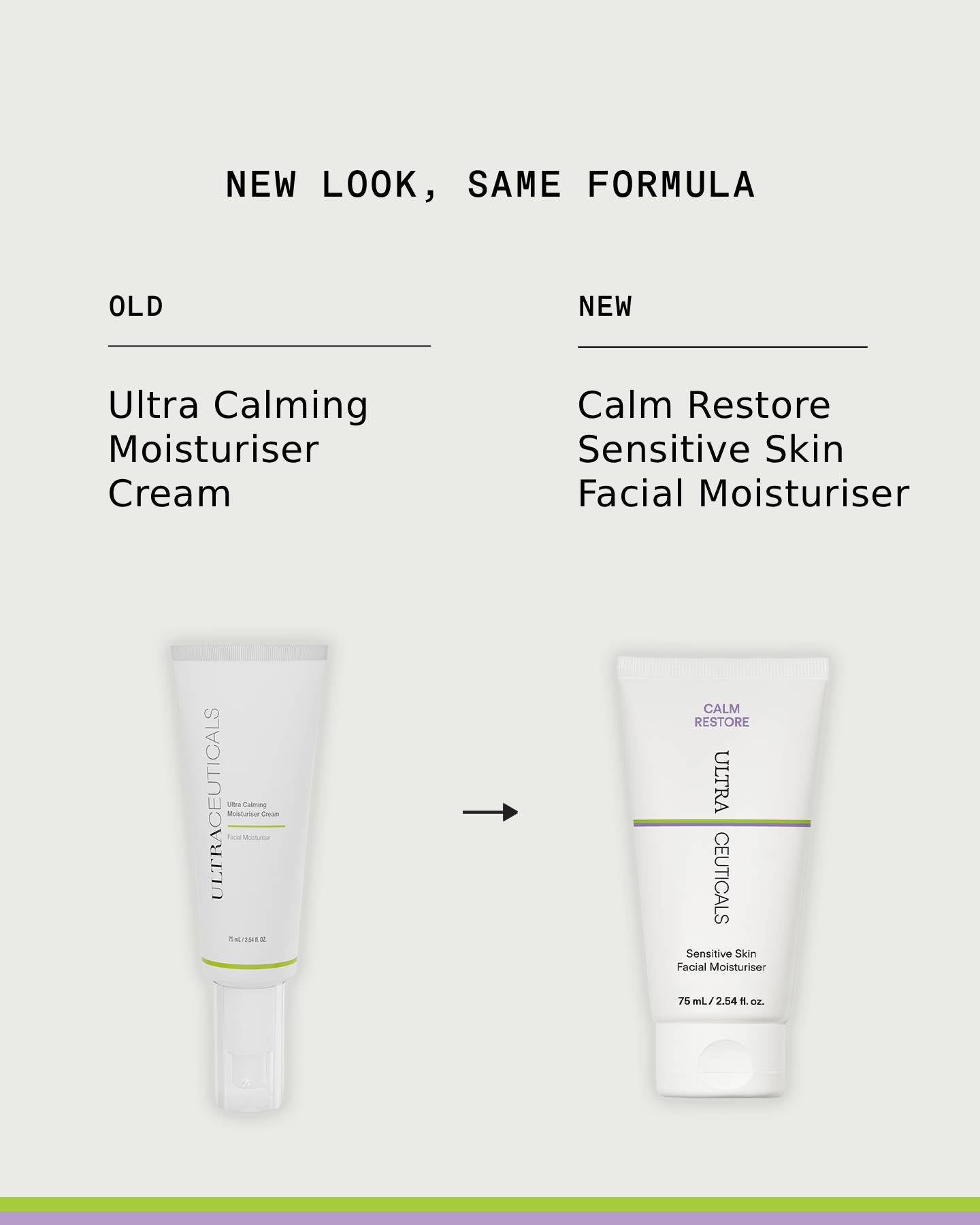 Ultra Calming Moisturiser Cream 75mL