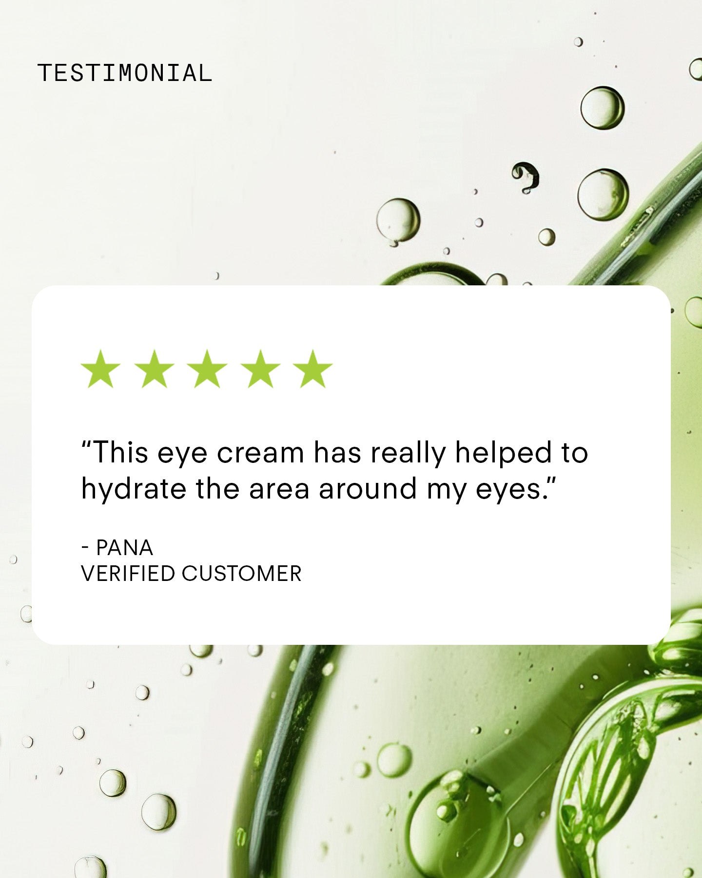 Ultra Moisturiser Eye Cream 15mL
